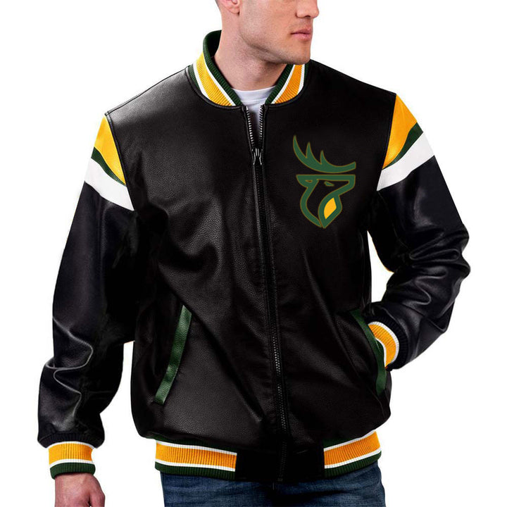 TJS CFL Edmonton Elks Jacket in France style