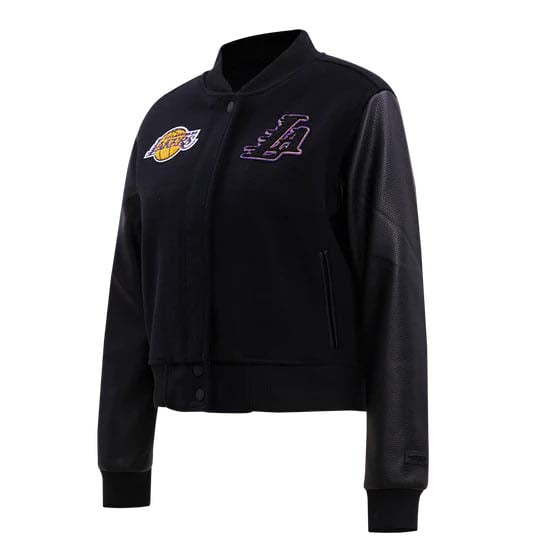 Los Angeles Lakers women’s varsity jacket in wool, classic edition in USA