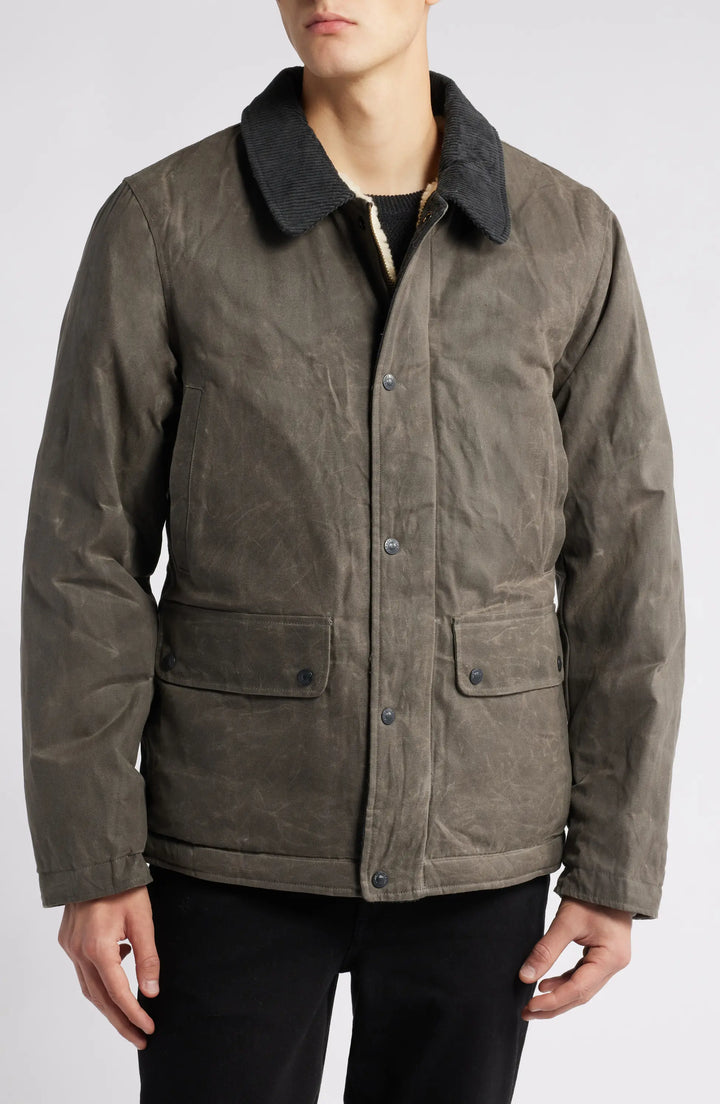 Charcoal Cotton Jacket Stylish USA Market