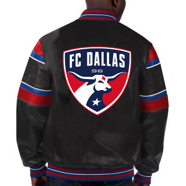 MLS Dallas FC Leather Jacket