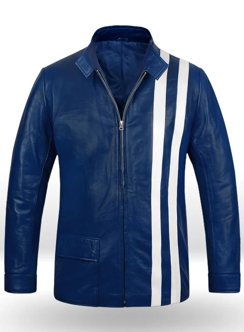 Men’s vintage rock and roll leather jacket

