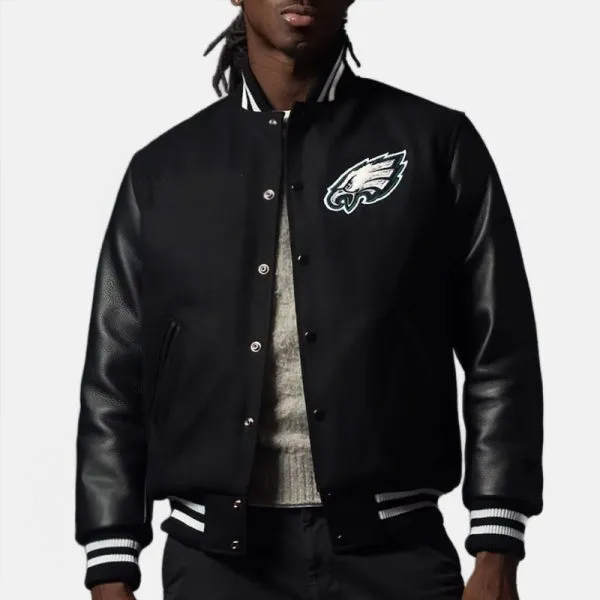 Shop NYC Philadelphia Eagles Bradley Cooper Varsity Jacket