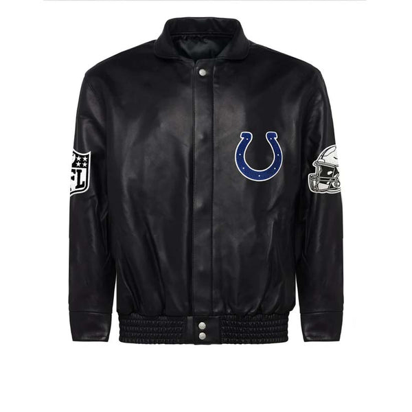 Shop INDIANAPOLIS COLTS FULL LEATHER JACKET