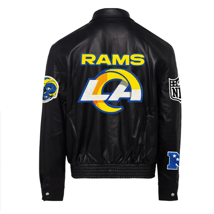 LOS ANGELES RAMS LEATHER JACKET