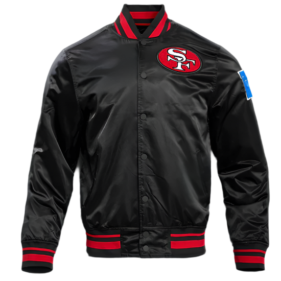 NFL San Francisco 49ers Satin Jacket Men and Women