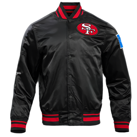 San Francisco 49ers satin jacket for men and women in USA