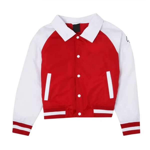 Shop Kansas City Chiefs Red and White Throwback Jacket