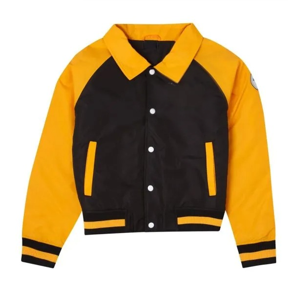 Shop Pittsburgh Steelers Black and Gold Throwback Jacket