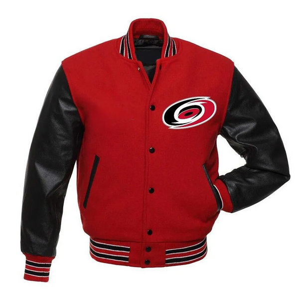 Shop NHL Carolina Hurricanes wool Jacket Men and Women