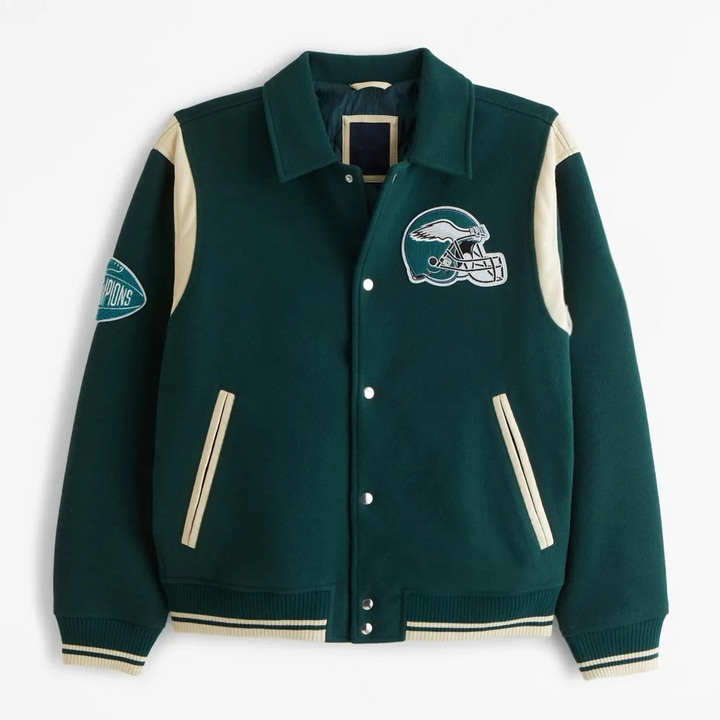 Fly Eagles Fly Philadelphia Eagles varsity jacket in USA