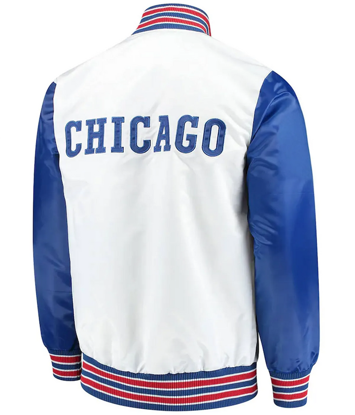 Chicago Cubs Varsity Satin Jacket