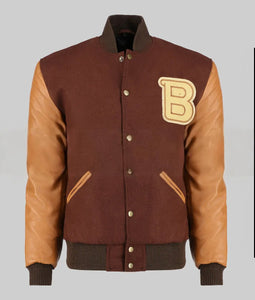 Hotline Miami Letterman Jacket | Wool & Leather Varsity Jacket