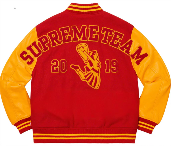 Limited Edition Supreme Team 2019 Varsity Jacket
