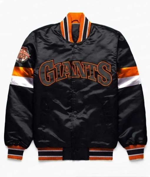 San Francisco Giants home game varsity satin jacket in USA