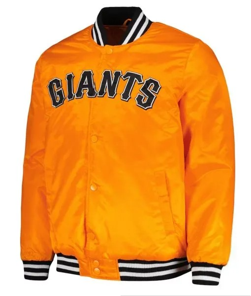 Cross Bronx fashion jacket in orange for men and women

