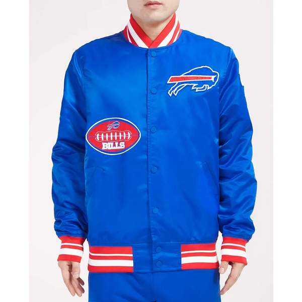 NFL Buffalo Bills Satin Jacket Men and Women