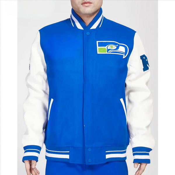 NFL Seattle Seahawks Varsity Jacket Men and Women