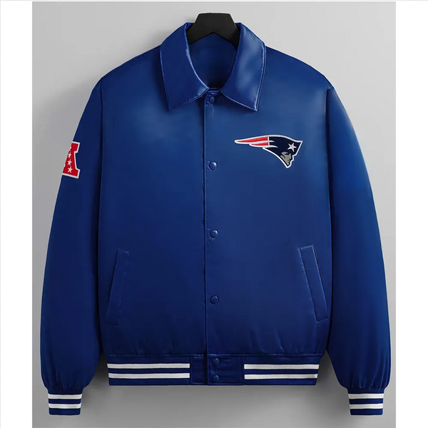 NFL New England Patriots Satin Jacket Men and Women