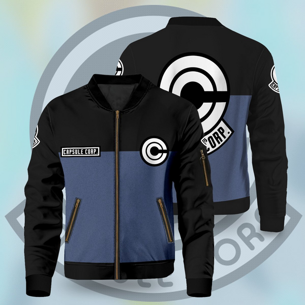 Shop Anime Capsule Corp Bomber Jacket