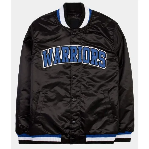 Shop Golden State Warriors Exclusive Black Jacket