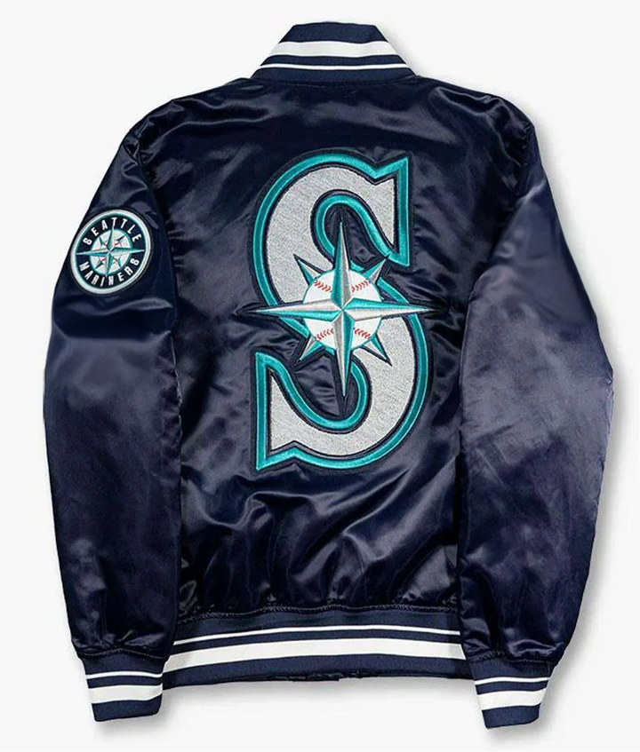 Seattle Mariners Longball Satin Jacket