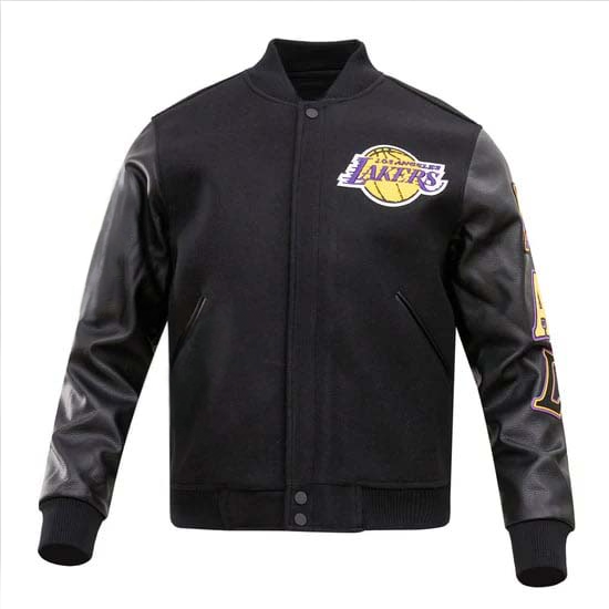 Los Angeles Lakers men’s classic wool varsity jacket in USA