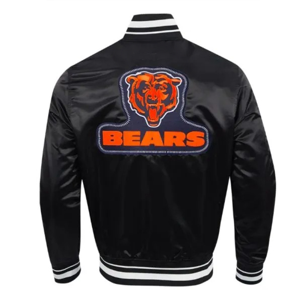 DIY Pick Stitch Chicago Bears classic rib jacket

