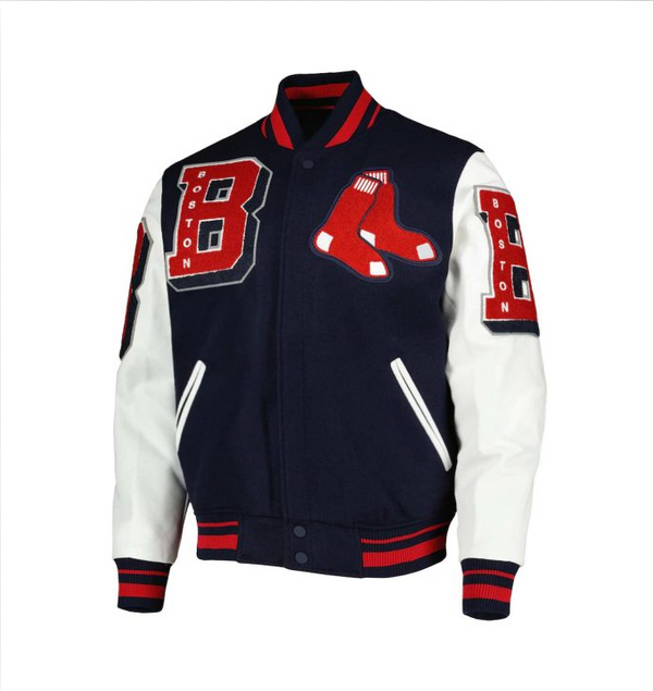 Boston Red Sox Mash Up Varsity Jacket
