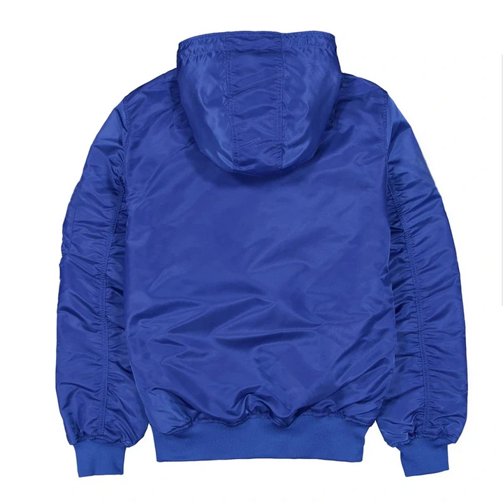 LA Hooded Jacket Blue