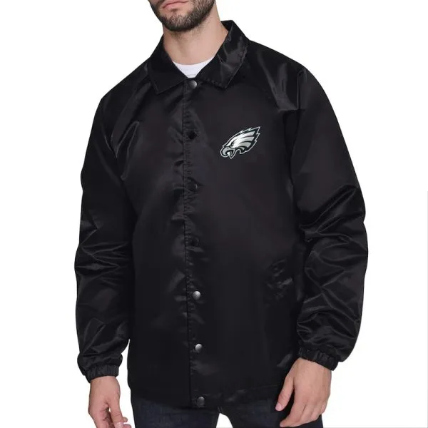 Shop Philadelphia Eagles Coaches Windbreaker Jacket