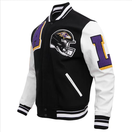 NFL Baltimore Ravens Ribbed Jacket