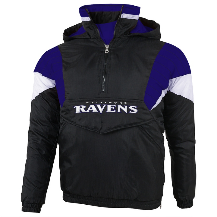 Kids Ravens pullover with team logo

