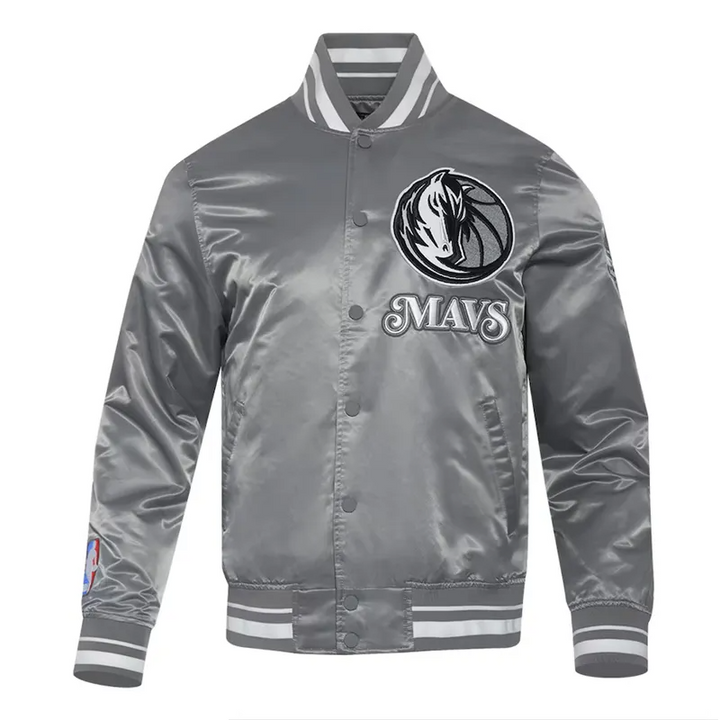front view NBA 2024/25 Dallas Mavericks City Edition Chenille Jacket