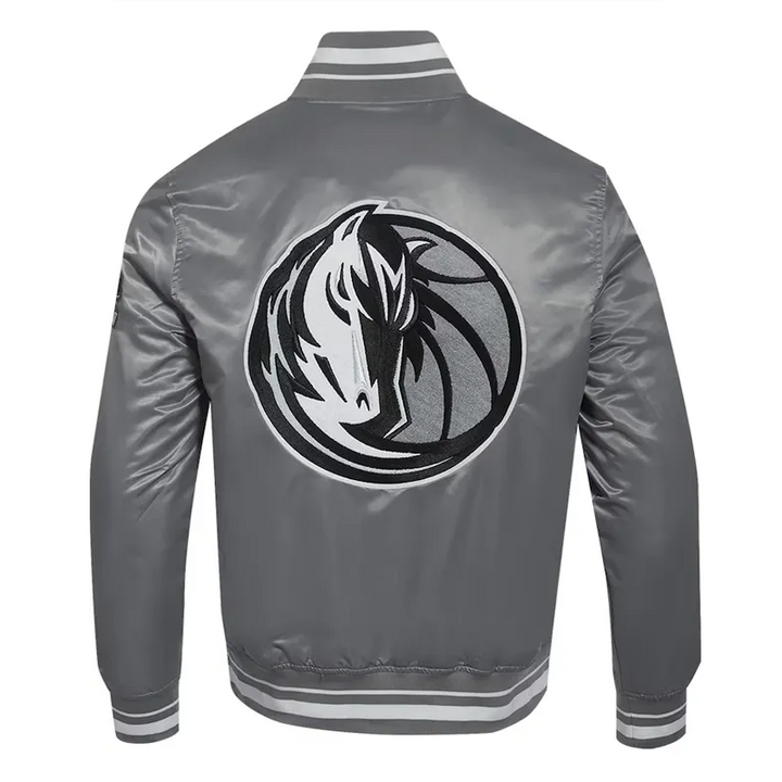 Back view NBA 2024/25 Dallas Mavericks City Edition Chenille Jacket