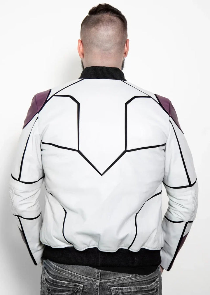 DBZ themed Frieza leather jacket in Final Form design in USA