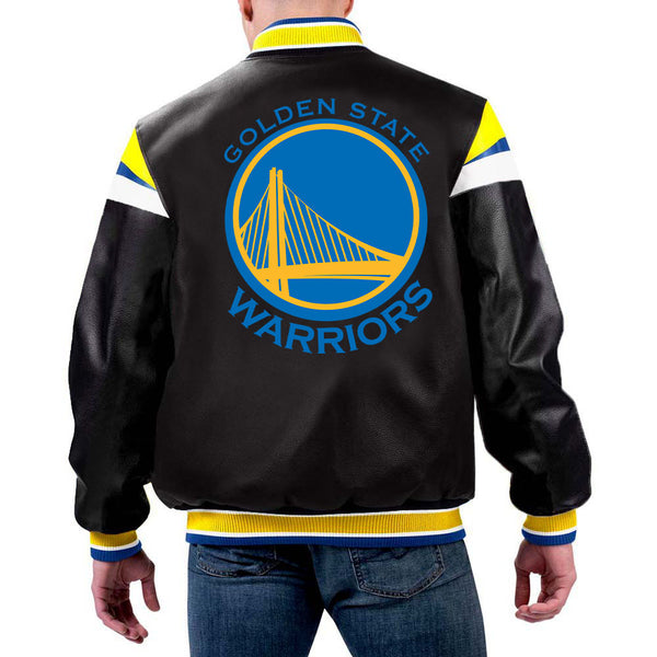 NBA Golden State Warriors Leather Jacket for Men and Women in USA