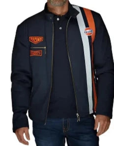 Gulf Roadmaster Cotton Jacket in Navy