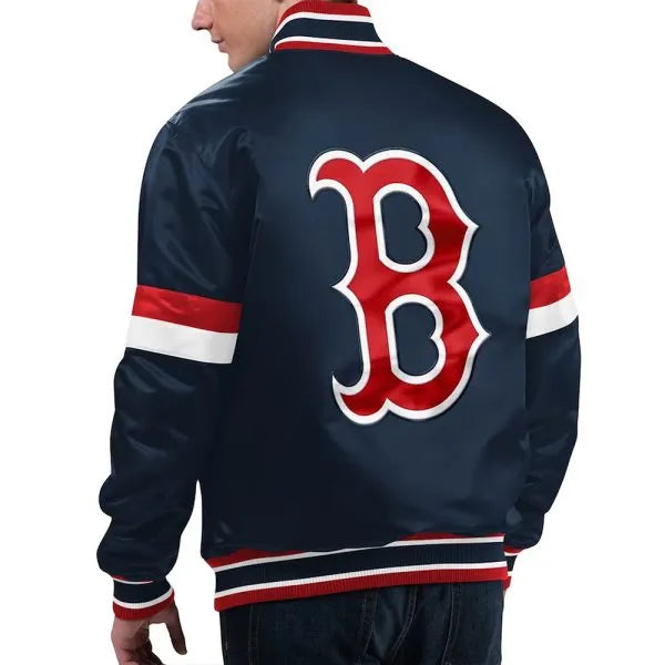 Red Sox Satin Game Day Jacket in American Style