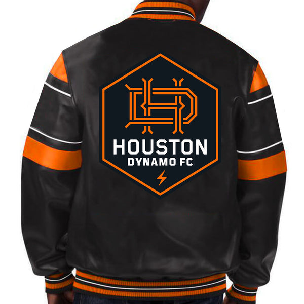 MLS Houston Dynamo FC Leather Jacket