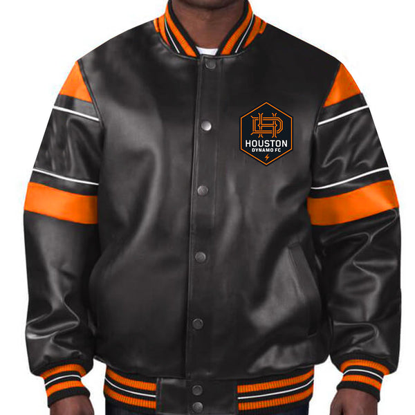 MLS Houston Dynamo FC Leather Jacket