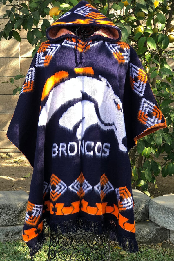 Shop Broncos sports poncho