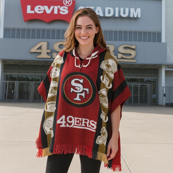Shop Handcrafted Dodgers Poncho