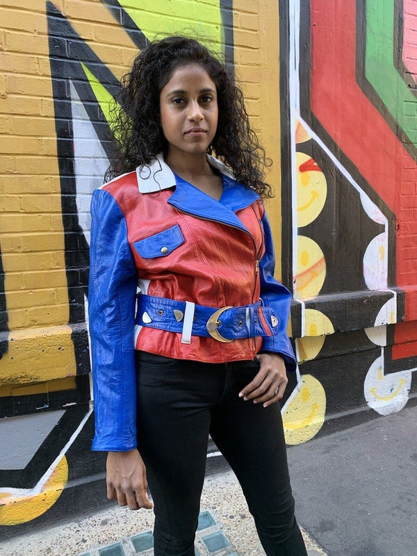 Genuine 80's 90's Vintage Leather Jacket