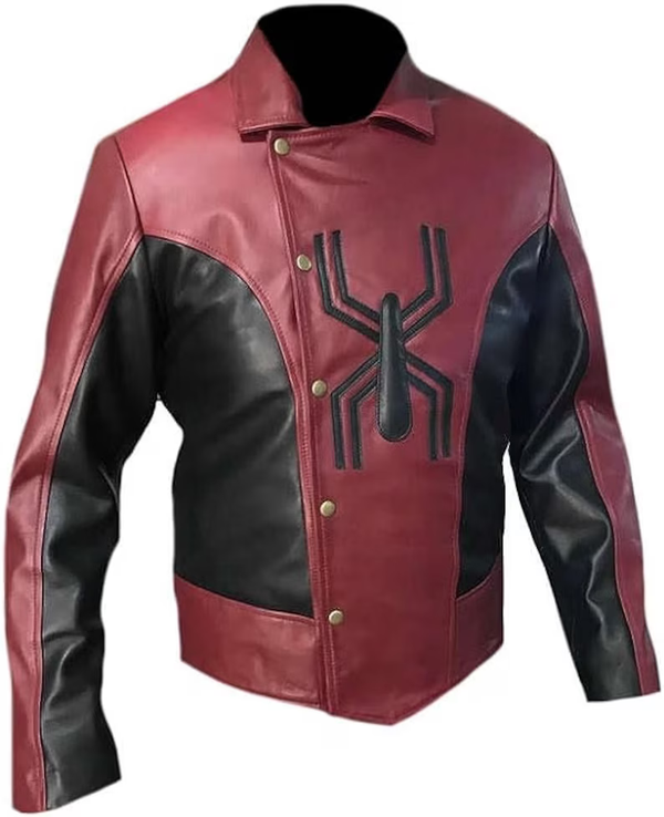 Men's Spiderman The Last Stand Peter Parker Leather Jacket