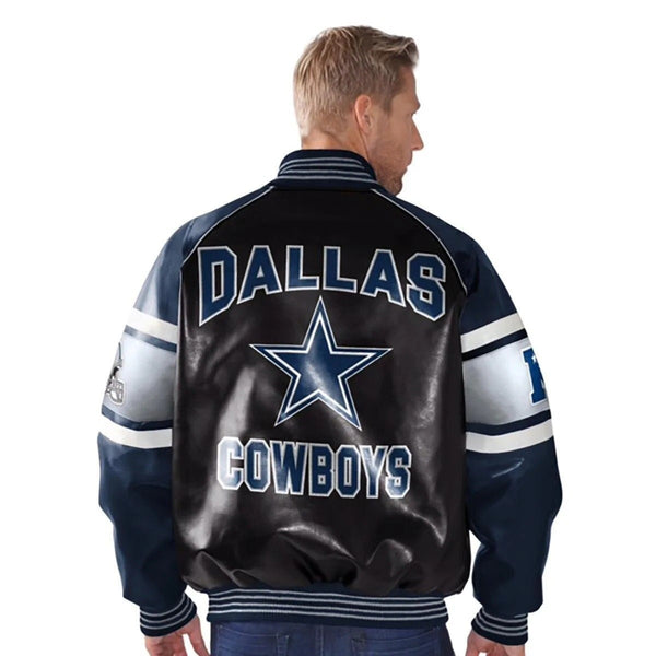 NFL Authentic Dallas Cowboys Leather Jacket | Men Leather Jacket by The Jacket Seller