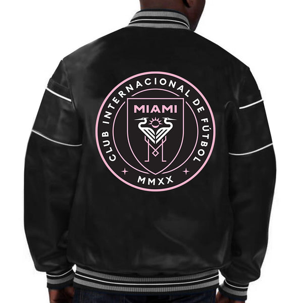 MLS Inter Miami CF Leather Jacket