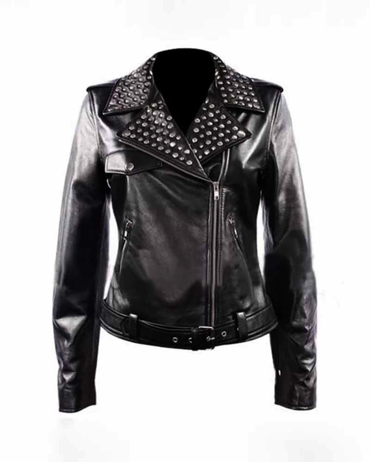Black Leather Jacket Keira Knightley by TJS – The Jacket Seller