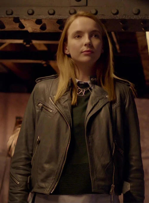 Jodie Comer Doctor Foster Leather Jacket
