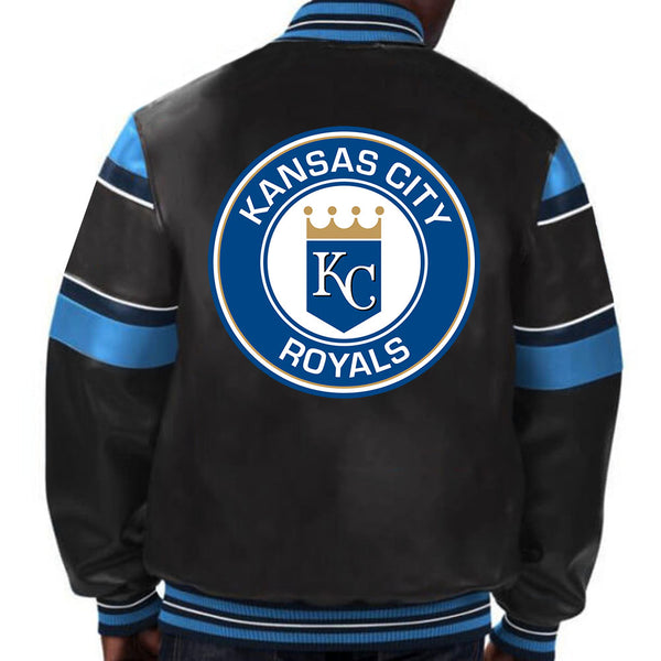 MLB Kansas City Royals Leather Jacket