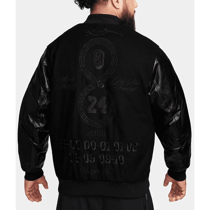 LA Lakers Kobe Bryant Destroyer Jacket Back View 